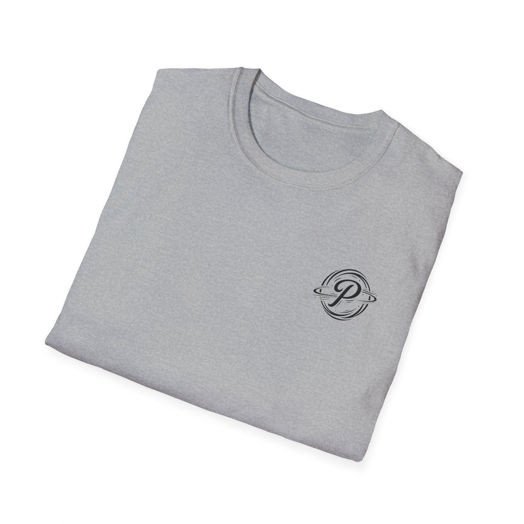 Persistence T-Shirts -Minimal Script 'P' Chest Logo T-Shirt