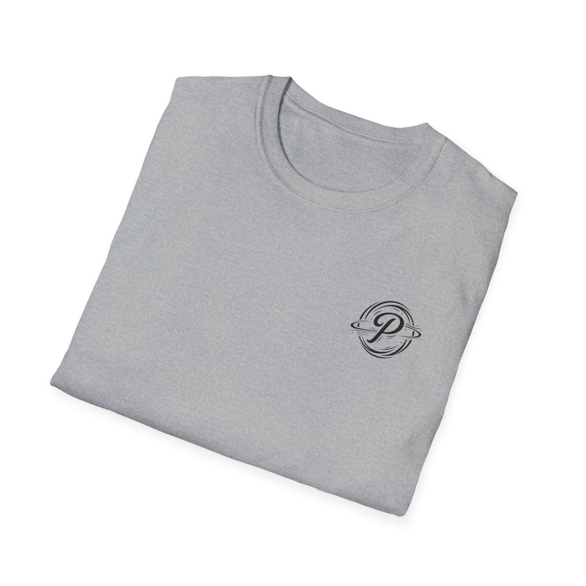 Persistence T-Shirts -Minimal Script 'P' Chest Logo T-Shirt