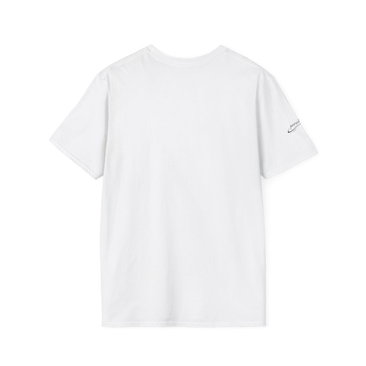 Persistence T-Shirts -Minimal Script 'P' Chest Logo T-Shirt