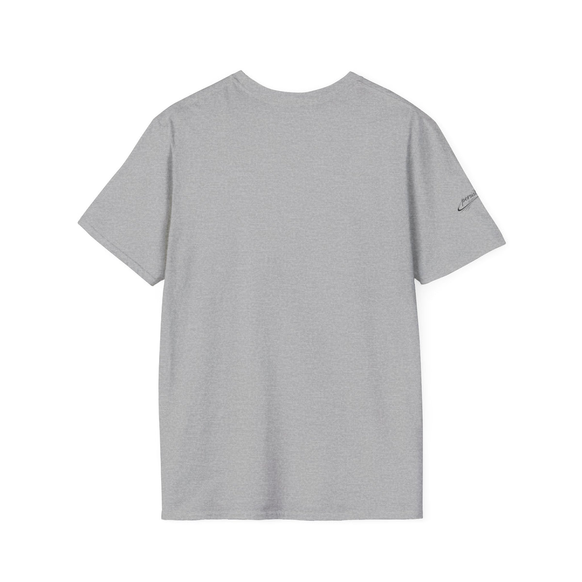 Persistence T-Shirts -Minimal Script 'P' Chest Logo T-Shirt