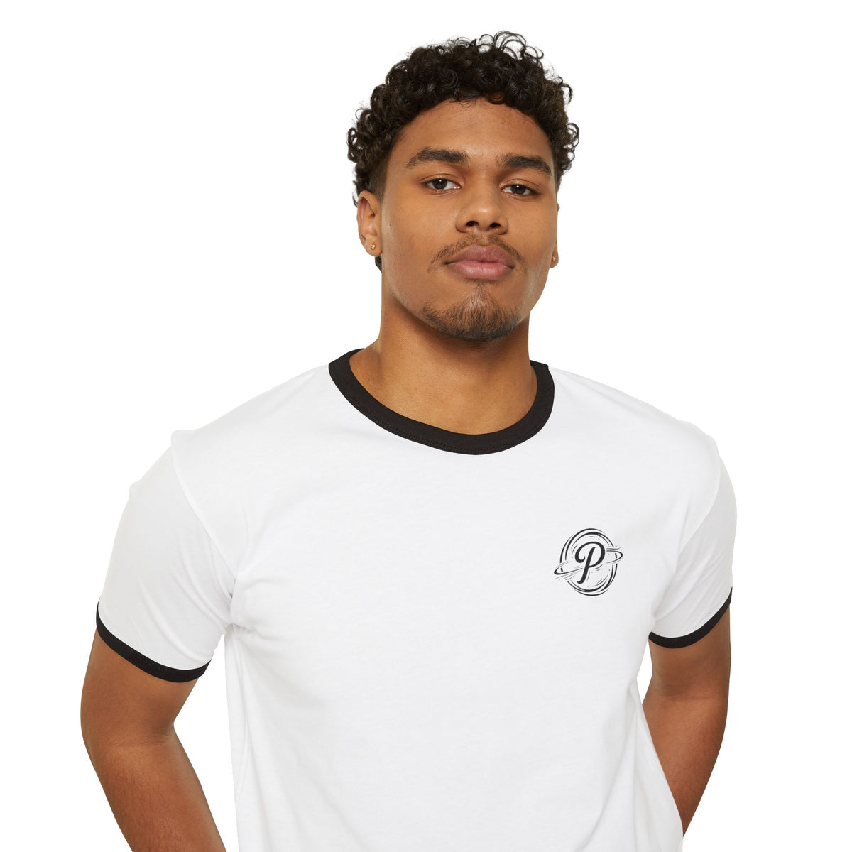 Persistence Ringer T-Shirt — 'Persistence' Script Logo Retro Athletic Tee