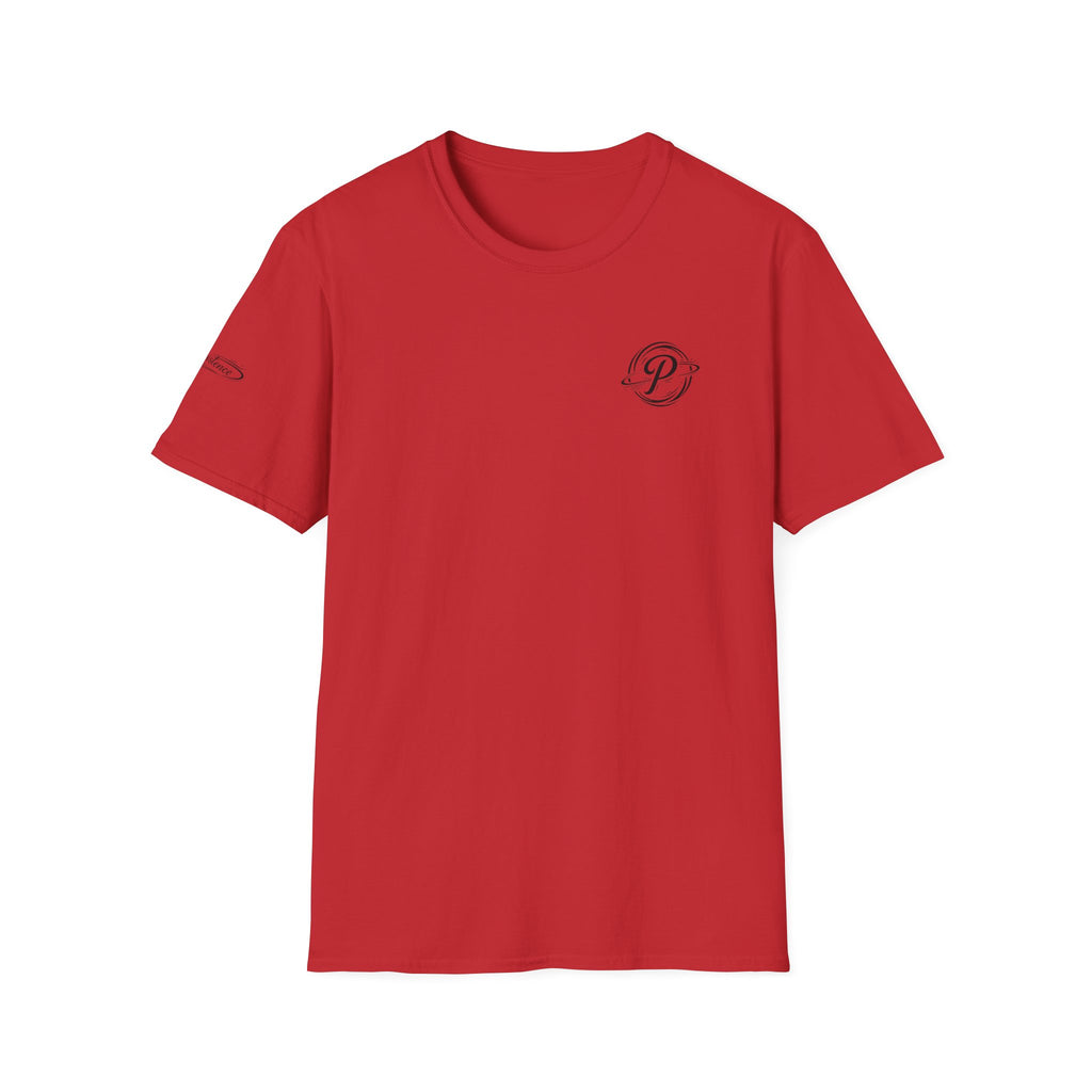 Persistence T-Shirts -Minimal Script 'P' Chest Logo T-Shirt
