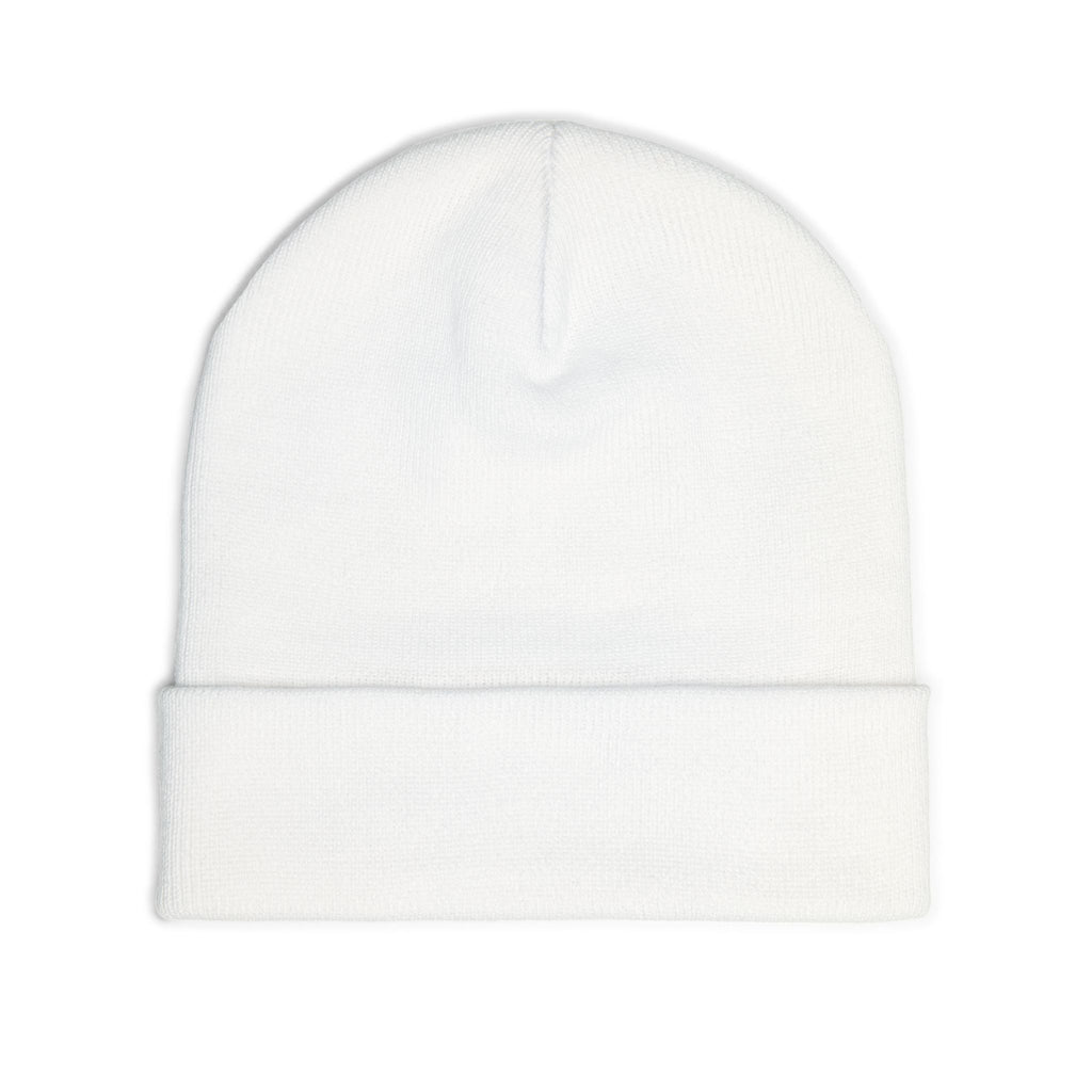 Persistence Embroidered Knit Beanie — Motivational Winter Hat
