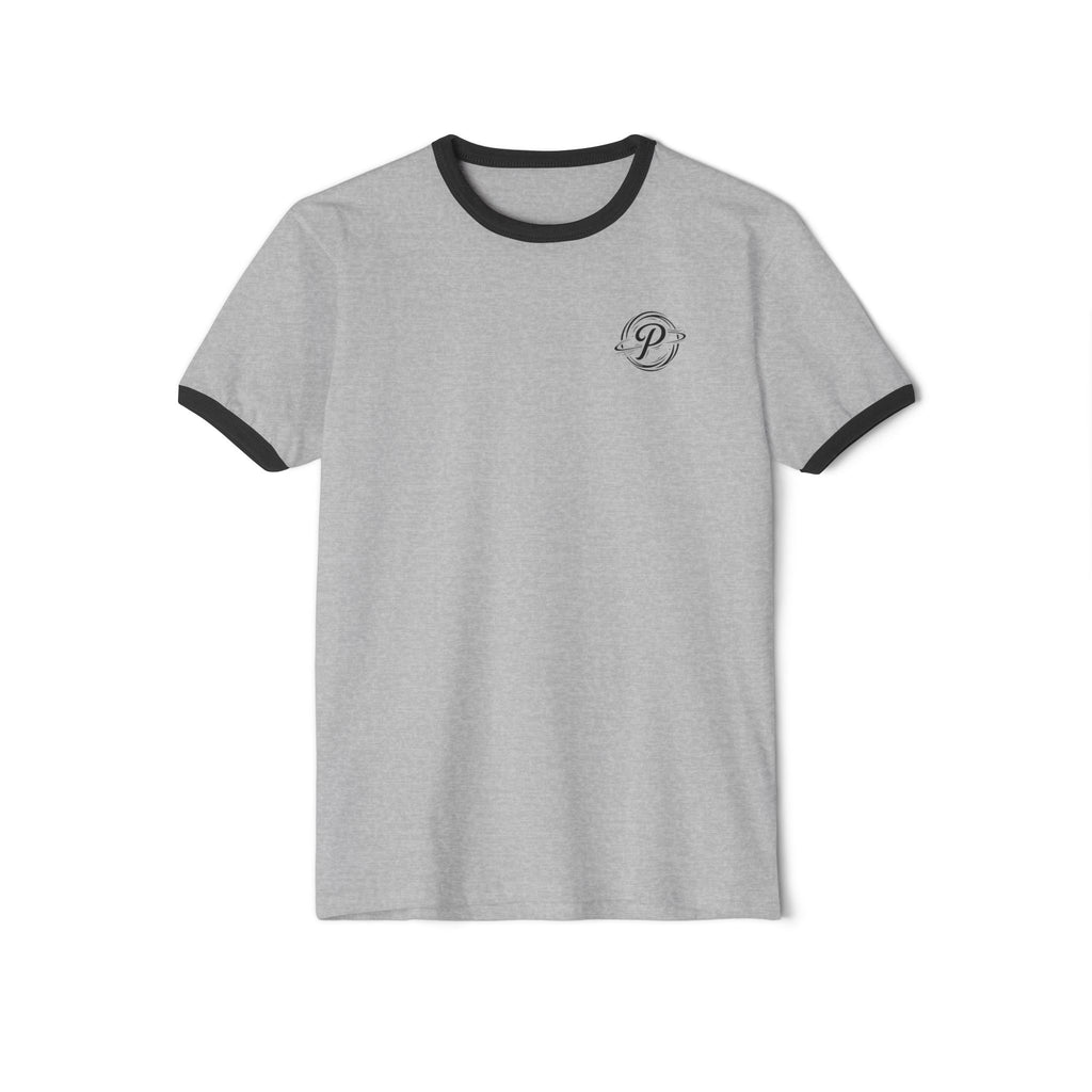 Persistence Ringer T-Shirt — 'Persistence' Script Logo Retro Athletic Tee