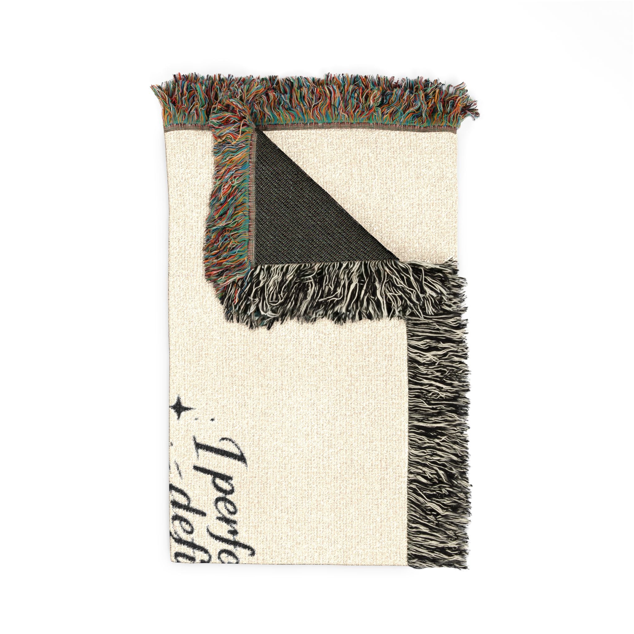 Persistence Woven Blanket – Inspirational Quote Throw for Home, Office & Gift