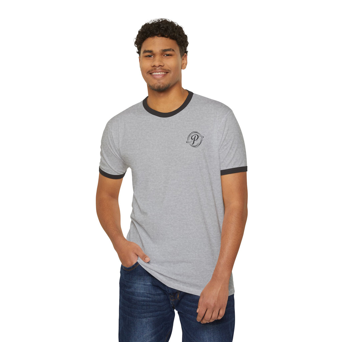 Persistence Ringer T-Shirt — 'Persistence' Script Logo Retro Athletic Tee