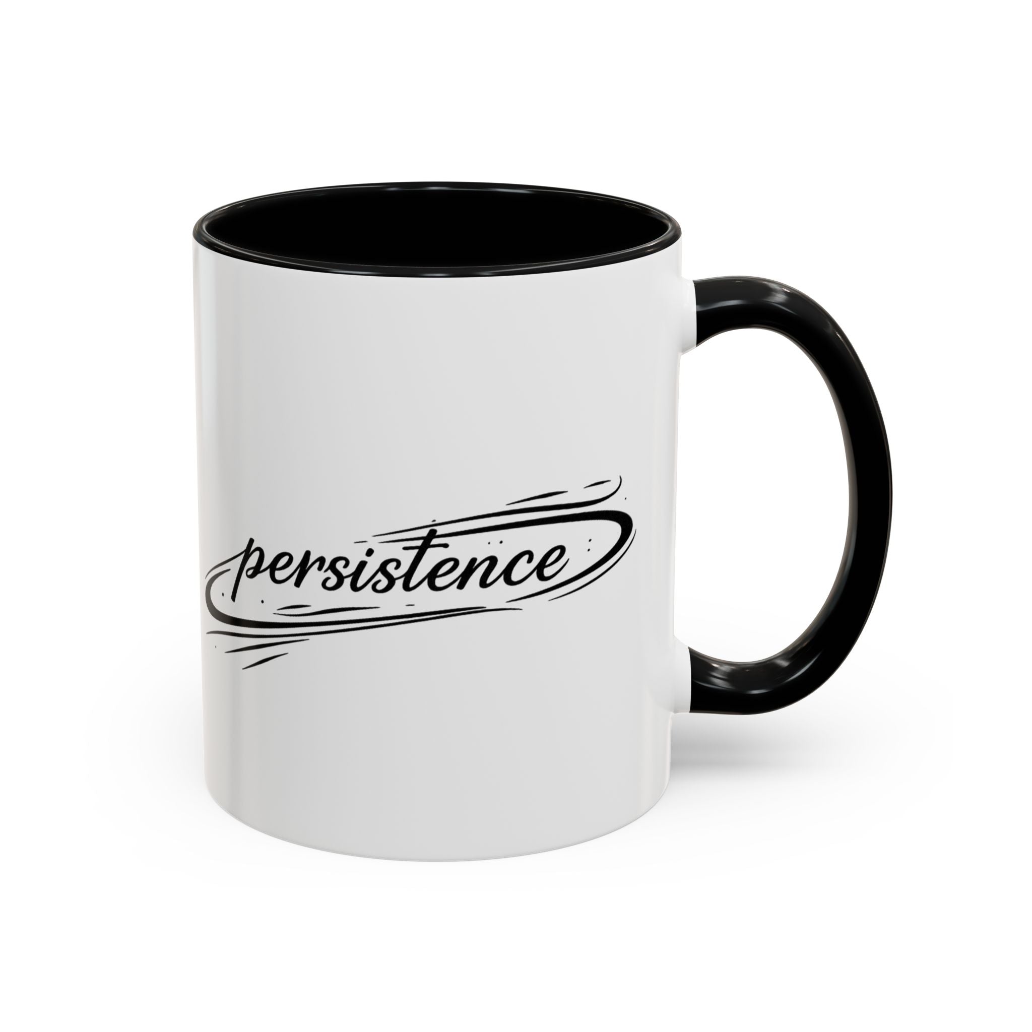 Persistence Coffee Mug — Inspirational Accent Mug (11/15oz)
