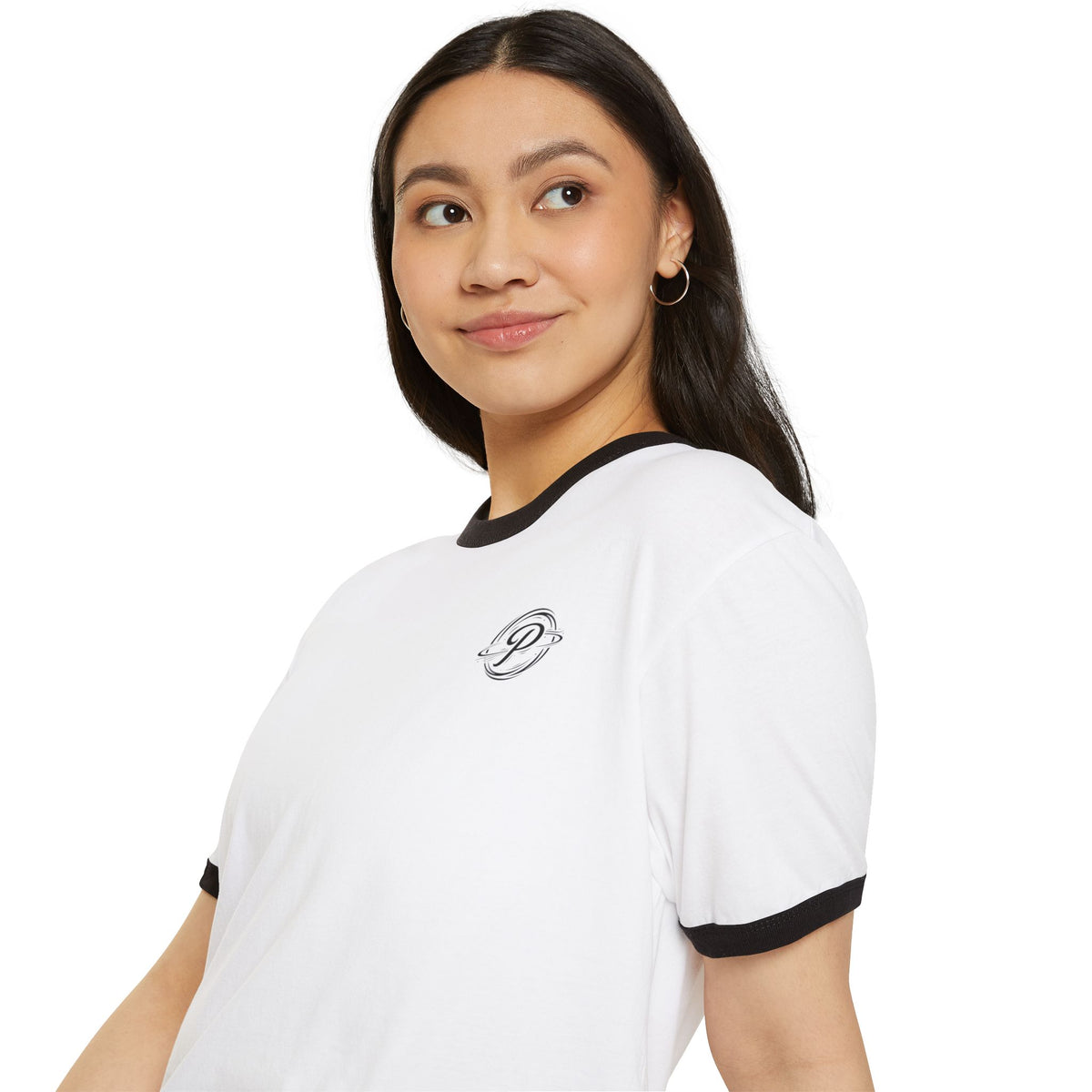 Persistence Ringer T-Shirt — 'Persistence' Script Logo Retro Athletic Tee