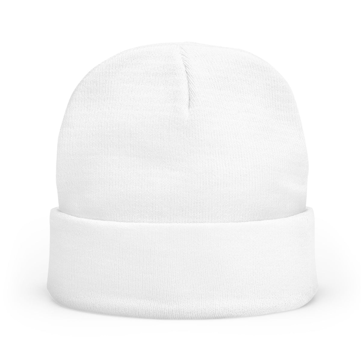Persistence Embroidered Knit Beanie — Motivational Winter Hat